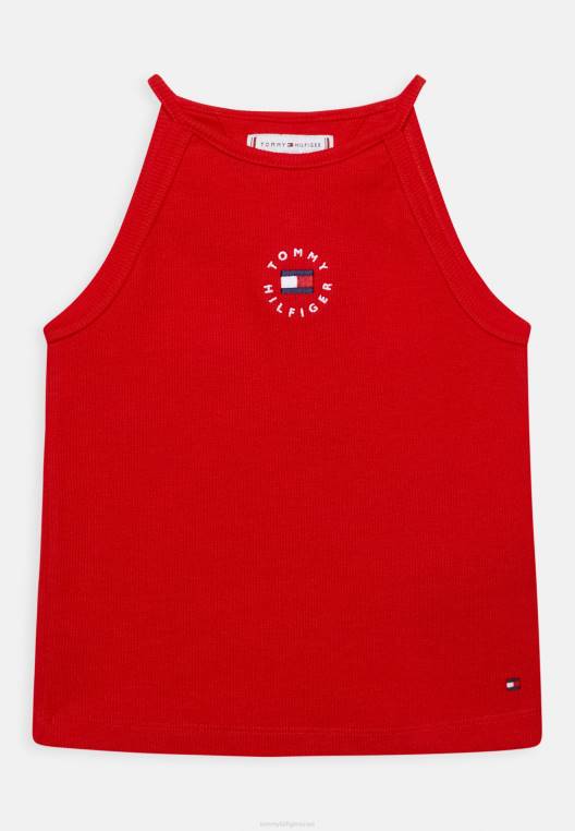 מורשת גאפית העליון NX207723 ארגמן עמוק Tommy Hilfiger