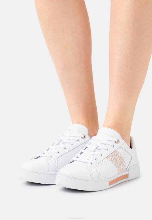 מאמנים מוגבהים עם מונוגרמה NX207730 סומק ערפילי Tommy Hilfiger