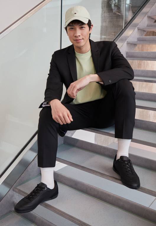 מאמנים מקצועיים מודרניים NX207735 שָׁחוֹר Tommy Hilfiger