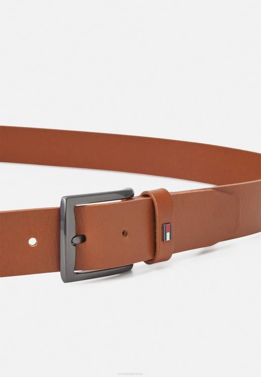 עסקי חגורות דנטון NX207746 קוניאק Tommy Hilfiger
