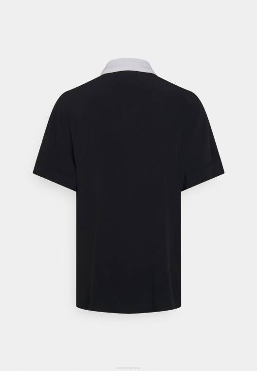 חולצת קולורבלוק מכופתרת NX207760 שמיים מדבריים Tommy Hilfiger