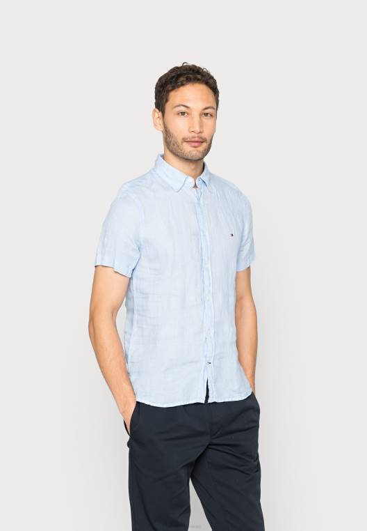 חולצה צבועה NX207766 כחול רגוע Tommy Hilfiger