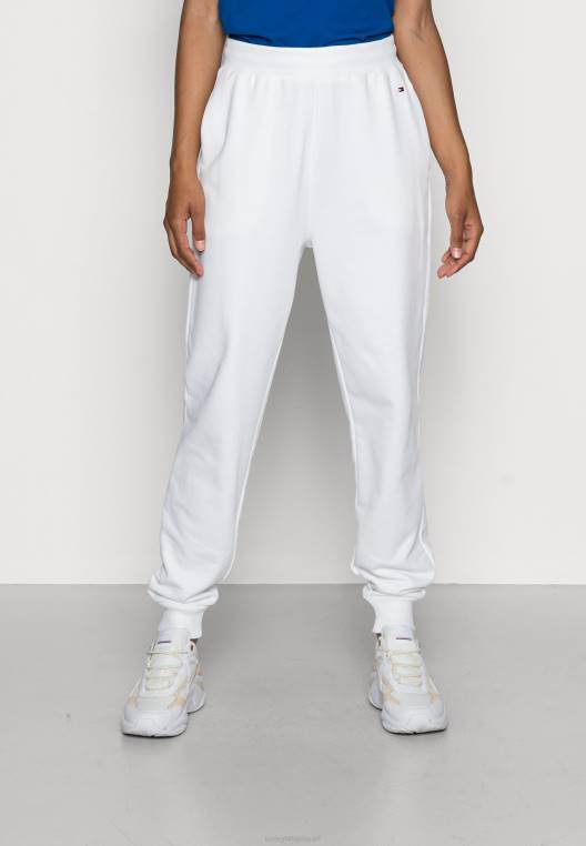 מכנסי הטרנינג NX207781 לבן Tommy Hilfiger