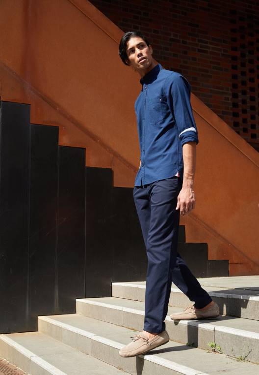 מוקסינים לנהגים ארגוניים NX207799 אנטילופה Tommy Hilfiger