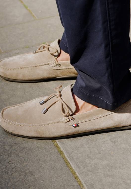 מוקסינים לנהגים ארגוניים NX207799 אנטילופה Tommy Hilfiger