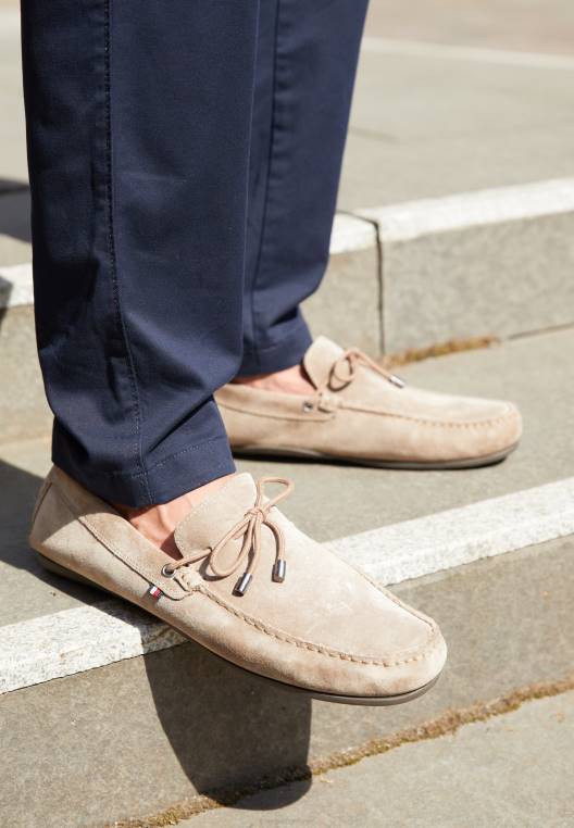 מוקסינים לנהגים ארגוניים NX207799 אנטילופה Tommy Hilfiger