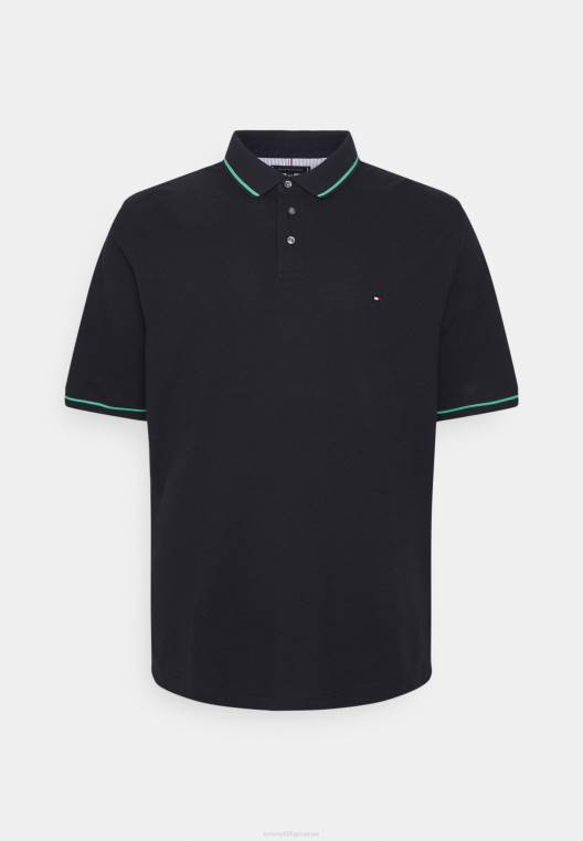 חולצת פולו עם קצה NX207807 שמיים מדבריים Tommy Hilfiger