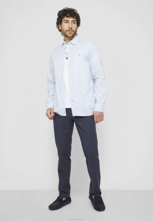 חולצה קטנה בהדפס גרפי במרכז NX207810 לבן Tommy Hilfiger