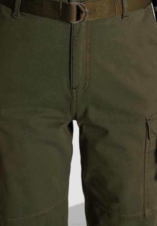 מכנסי מכנסיים מחודדים בתערובת NX207826 עץ זית Tommy Hilfiger