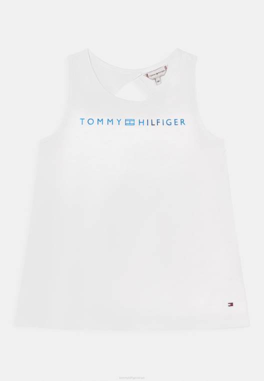 עליונית לוגו NX207827 לבן Tommy Hilfiger