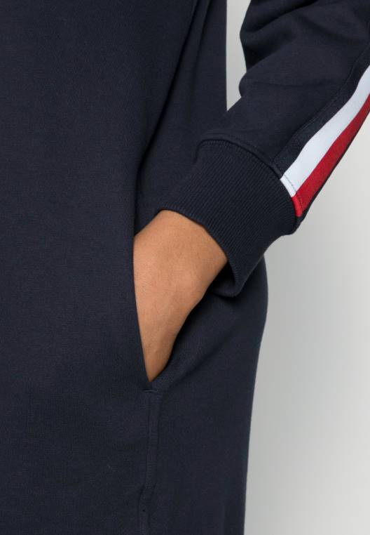 קפוצ'ון שמלה קצרה שמלת יום NX207829 שמיים מדבריים Tommy Hilfiger