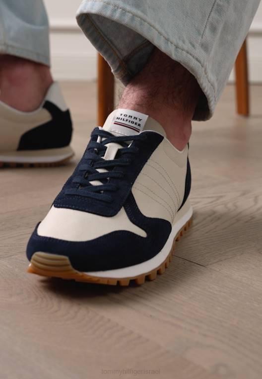 מאמני מיקס ראנר NX207838 בז' קלאסי Tommy Hilfiger