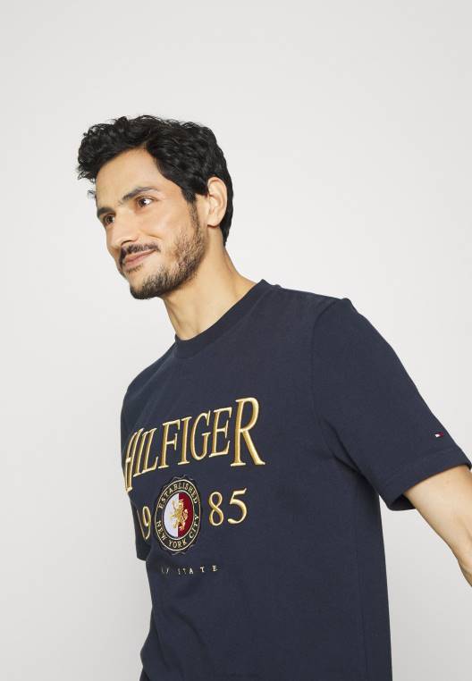 חולצת טריקו בהדפס סמל NX207841 שמיים מדבריים Tommy Hilfiger