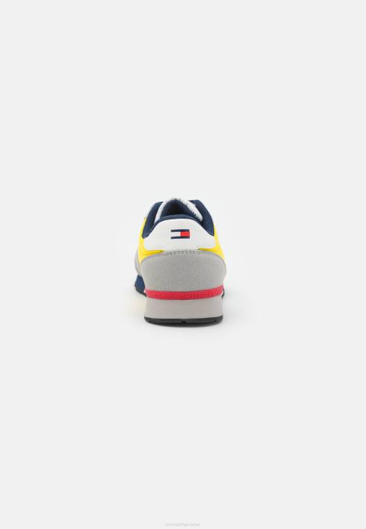 מאמנים NX207845 אפור/צהוב Tommy Hilfiger