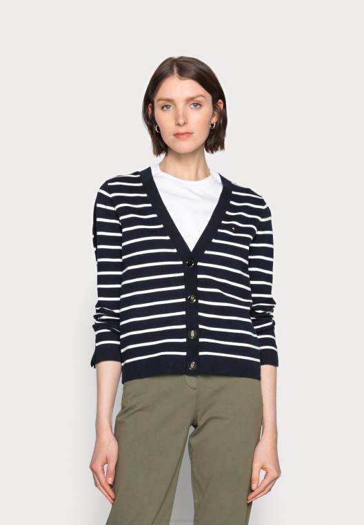 קרדיגן כפתורים NX207846 כְּחוֹל Tommy Hilfiger