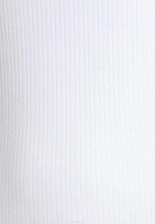 חלק עליון מרובע עם שרוולים ארוכים NX207859 לבן Tommy Hilfiger