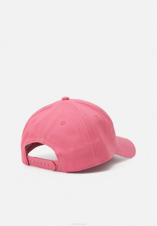 כובע לשני המינים בדגל גדול NX207875 אבטיח עמוק Tommy Hilfiger