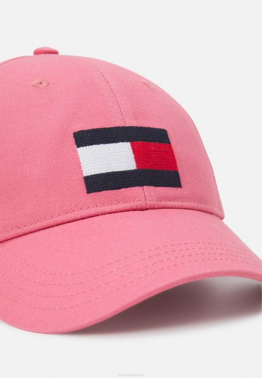 כובע לשני המינים בדגל גדול NX207875 אבטיח עמוק Tommy Hilfiger