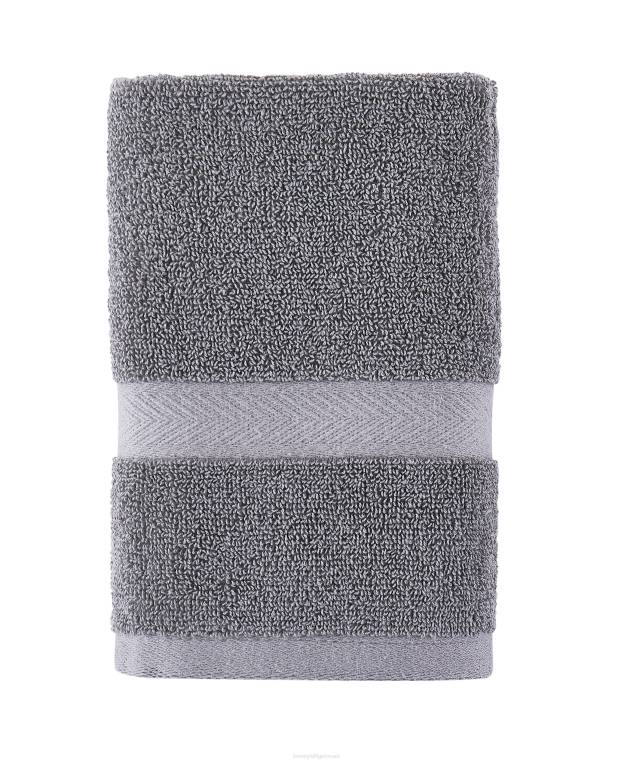 מגבת יד אמריקאית מודרנית NX2078 אפור Tommy Hilfiger