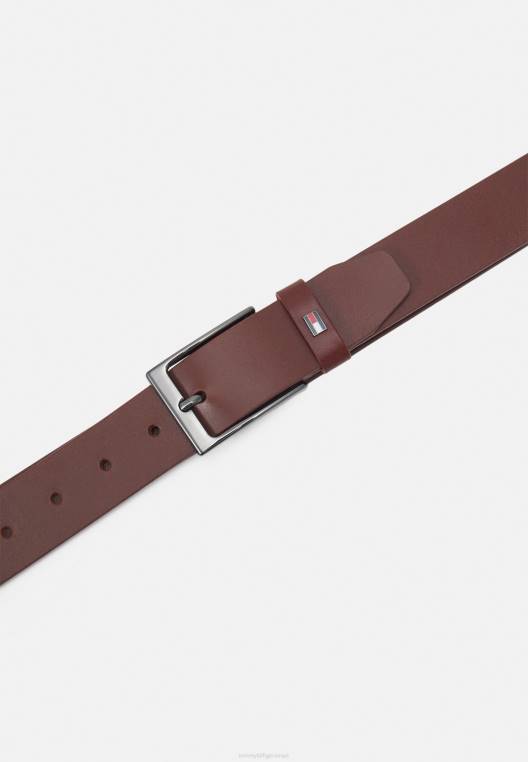 עסק לחגורת לייטון NX207912 שיזוף כהה Tommy Hilfiger