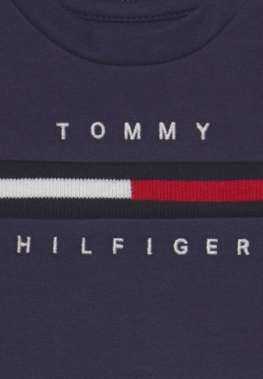 חולצת טריקו בהדפס טי תינוק NX207944 צי הדמדומים Tommy Hilfiger