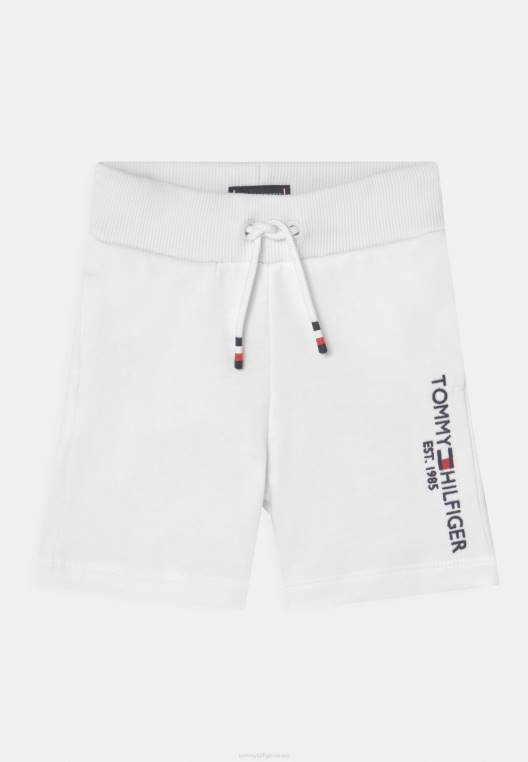 חליפת אימונית חיונית עם סט קולורבלוק NX207950 לבן Tommy Hilfiger