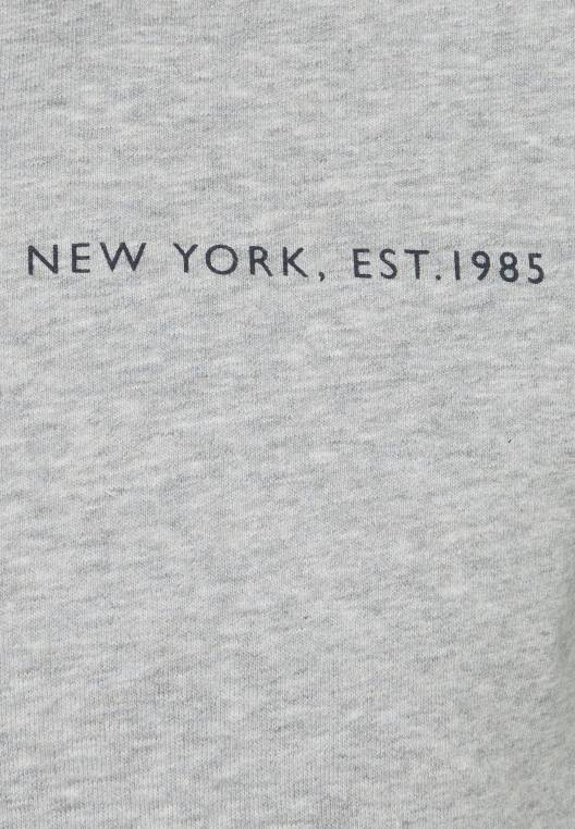 סווטשירט קפוצ'ון רב מיקום NX207959 אברש אפור בהיר Tommy Hilfiger