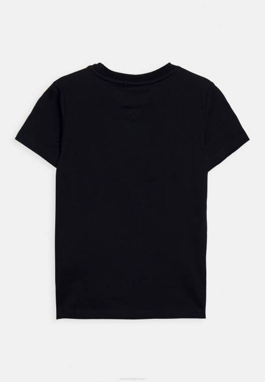 חולצת טריקו בהדפס יוניסקס ליום האהבה NX208008 שמיים מדבריים Tommy Hilfiger