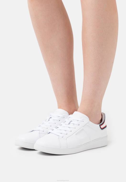 מאמנים נשיים עם סוליה אקטיבית NX208029 אדום לבן כחול Tommy Hilfiger