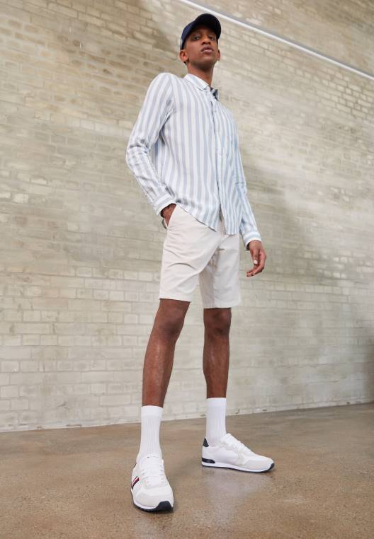 מאמני רצים איקוניים NX208036 לבן Tommy Hilfiger