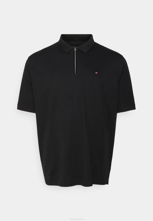 חולצת פולו אינטרלוק NX208063 שָׁחוֹר Tommy Hilfiger