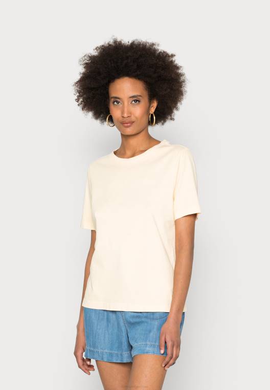 חולצת טריקו בסיסית בצבע מינרלי רגיל NX208083 טוויסט לימון Tommy Hilfiger