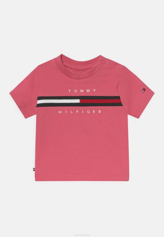 חולצת טריקו בהדפס טי תינוק NX208106 אבטיח עמוק Tommy Hilfiger