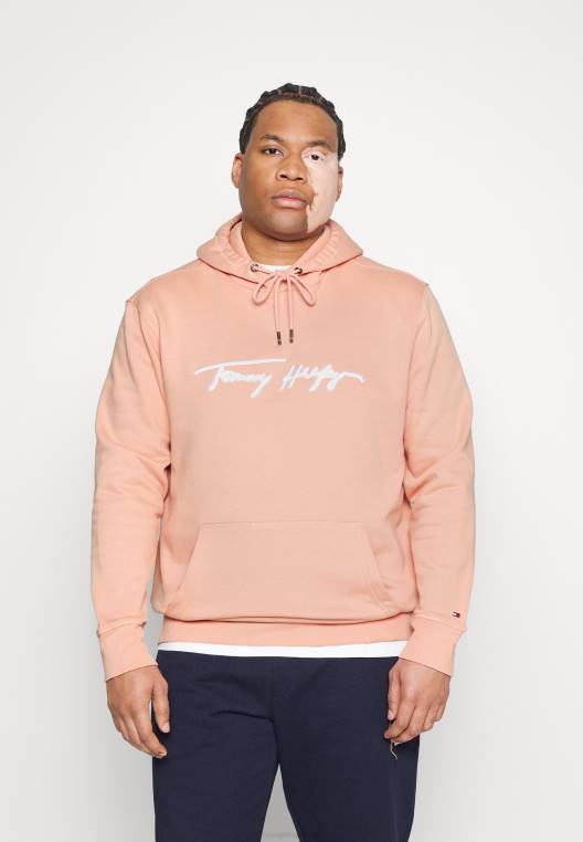 סווטשירט קפוצ'ון גרפי מיוחד NX208121 גויאבה Tommy Hilfiger