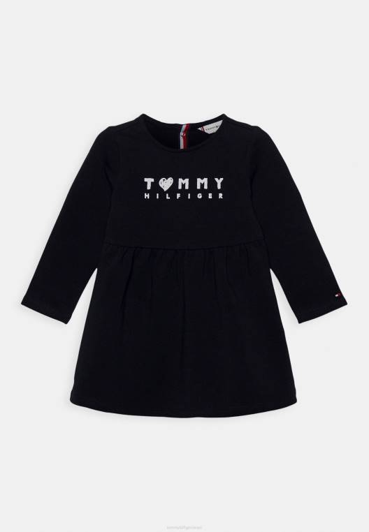 שמלת ג'רסי שמלת יום האהבה NX208168 שמיים מדבריים Tommy Hilfiger