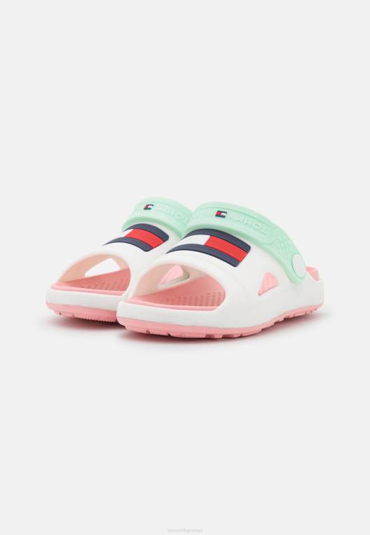מגלשות בריכה נוחות לשני המינים NX208185 ורוד/לבן/תרשיש Tommy Hilfiger