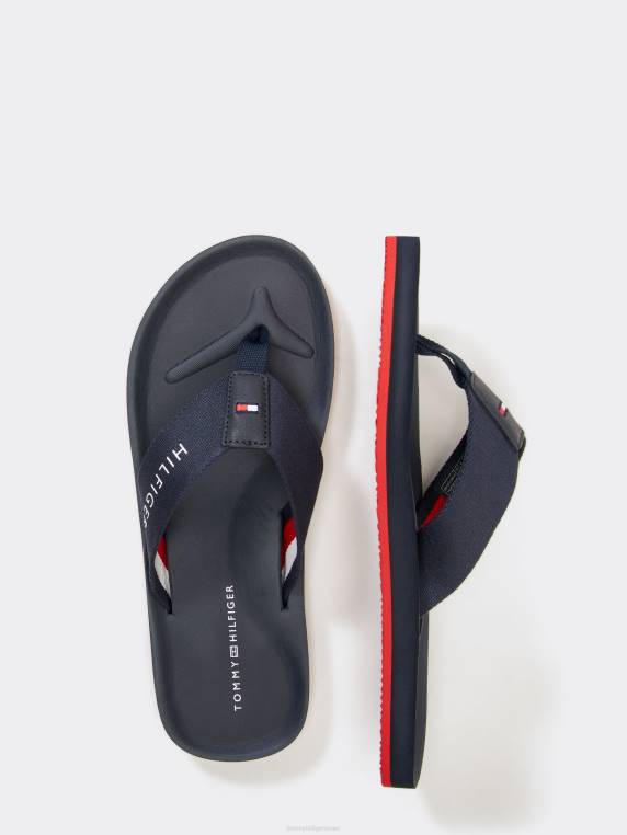 סנדלי חוף NX20820 שמיים מדבריים Tommy Hilfiger