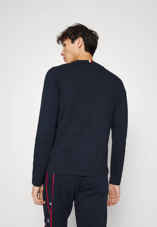 טופ דגל גדול עם שרוולים ארוכים NX208235 שמיים מדבריים Tommy Hilfiger