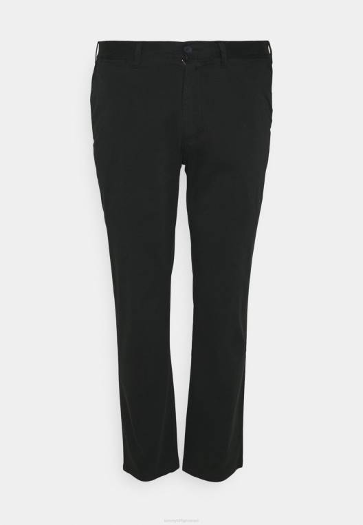 מכנסיים גמישים NX208247 שָׁחוֹר Tommy Hilfiger