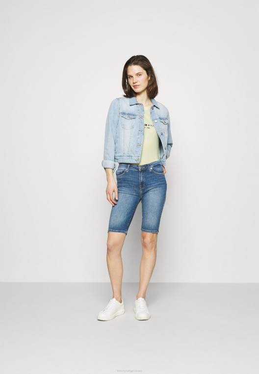 חולצת טי רגילה בהדפס טי NX208278 צהוב Tommy Hilfiger