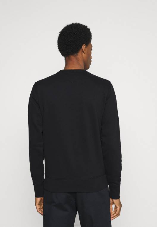 סווטשירט עם צווארון חתימה NX208285 שָׁחוֹר Tommy Hilfiger