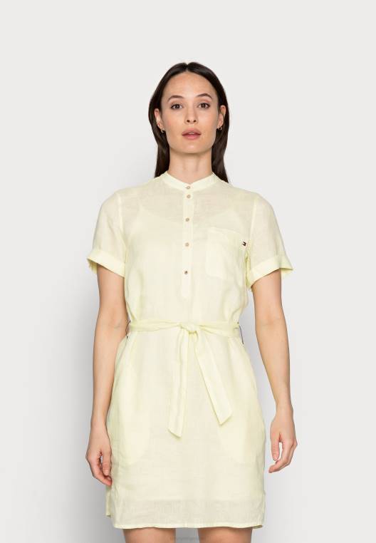 שמלת יום NX208358 צהוב Tommy Hilfiger