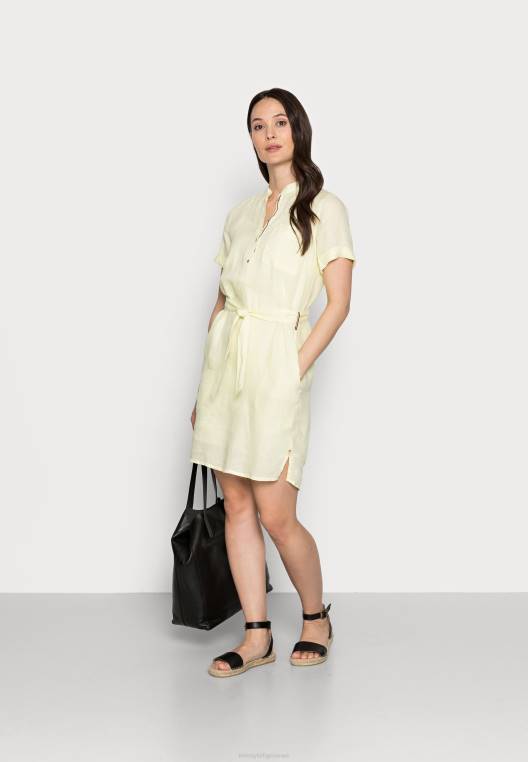 שמלת יום NX208358 צהוב Tommy Hilfiger