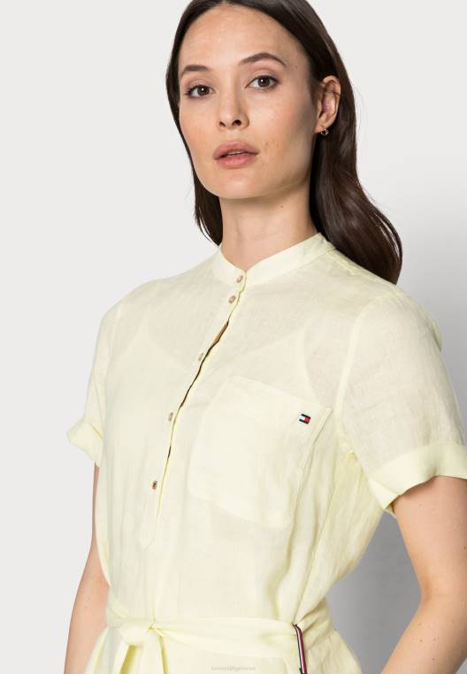 שמלת יום NX208358 צהוב Tommy Hilfiger