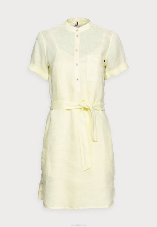 שמלת יום NX208358 צהוב Tommy Hilfiger