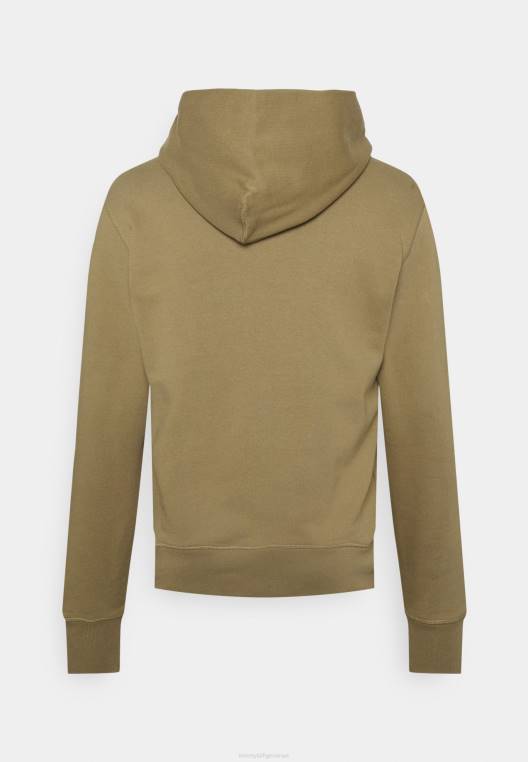 סווטשירט קפוצ'ון לוגו מרובע NX208381 woodridge Tommy Hilfiger