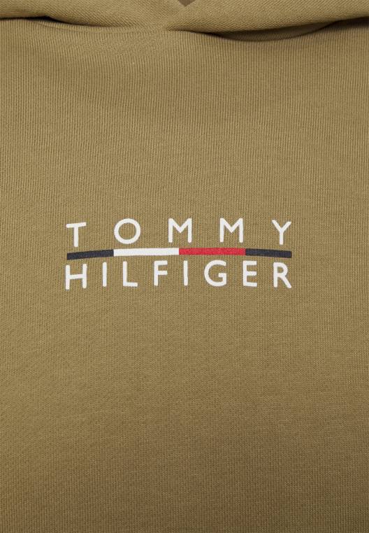 סווטשירט קפוצ'ון לוגו מרובע NX208381 woodridge Tommy Hilfiger