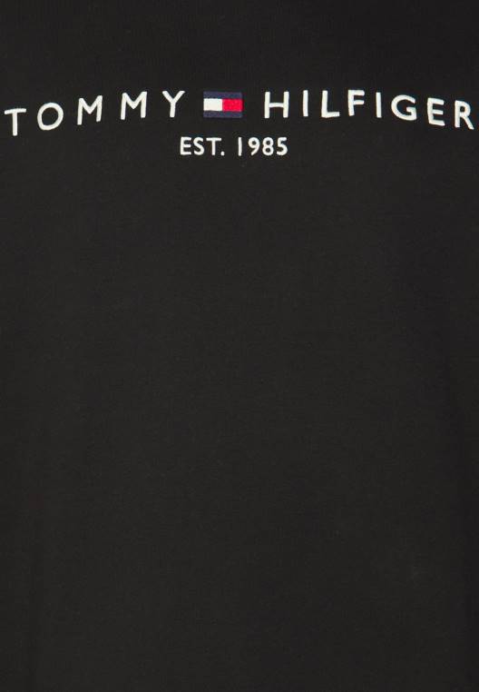 סווטשירט לוגו NX208382 שָׁחוֹר Tommy Hilfiger