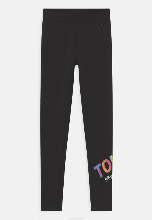 תחתונים של חליפת אימונית בהדפס רב ברק NX208389 שָׁחוֹר Tommy Hilfiger