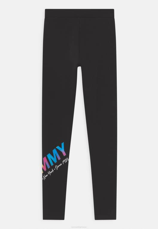 תחתונים של חליפת אימונית בהדפס רב ברק NX208389 שָׁחוֹר Tommy Hilfiger